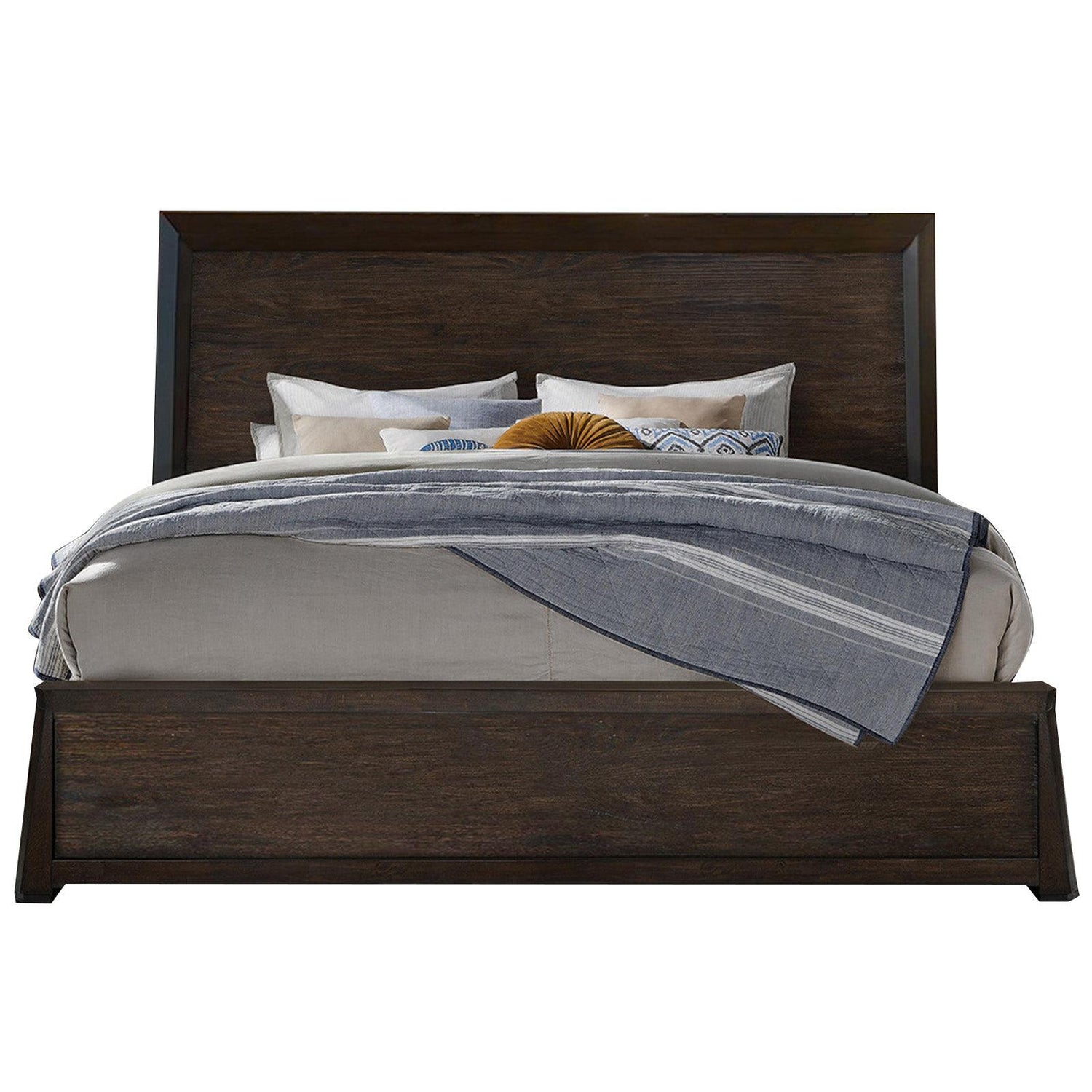 Magnussen Home Tauren Coffee Bean Panel Bed