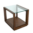 Magnussen Home Sebastian Cinnamon Rectangular End Table