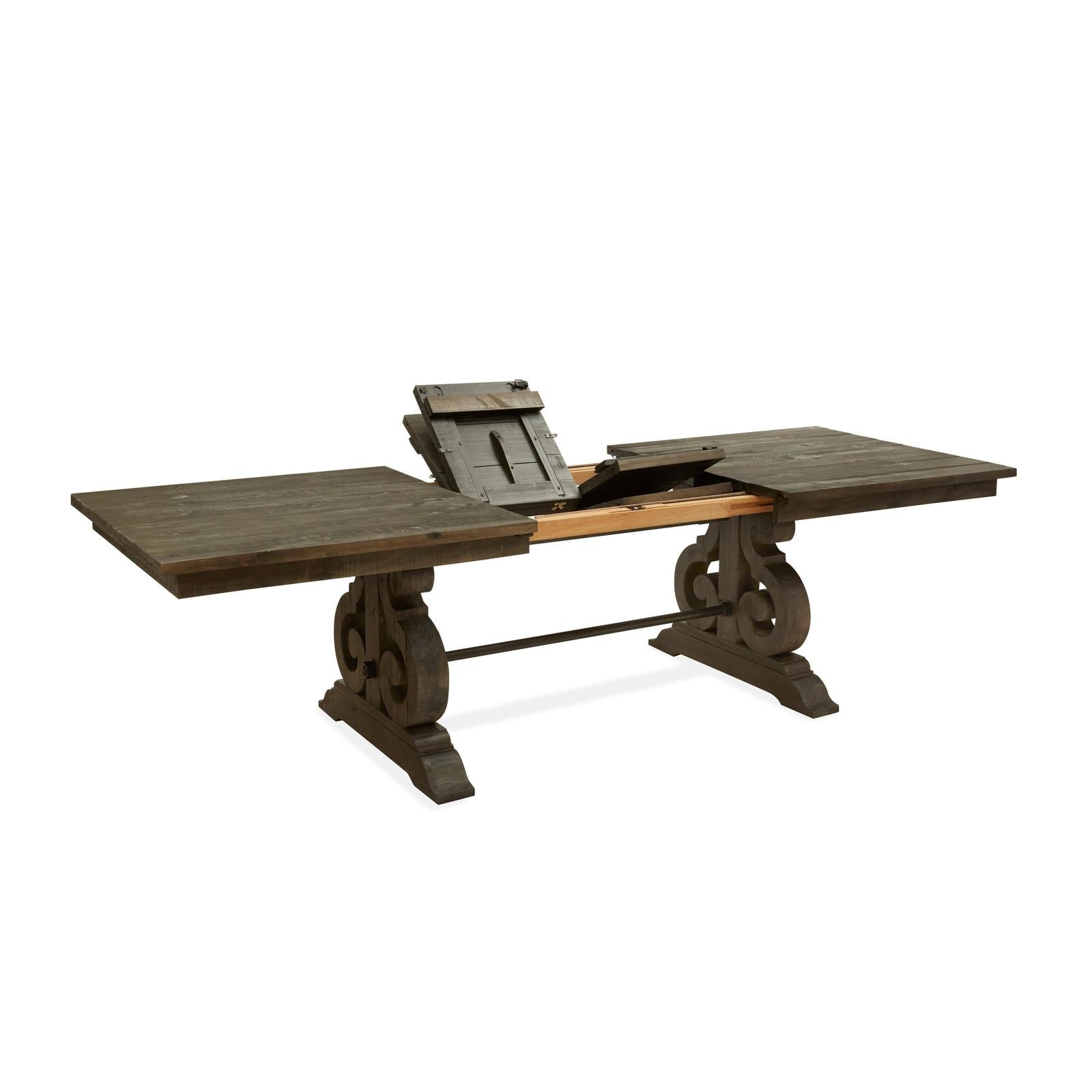 Magnussen Home Bellamy Peppercorn Dining Table