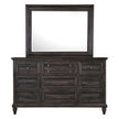 Magnussen Home Calistoga Weathered Charcoal Drawer Dresser