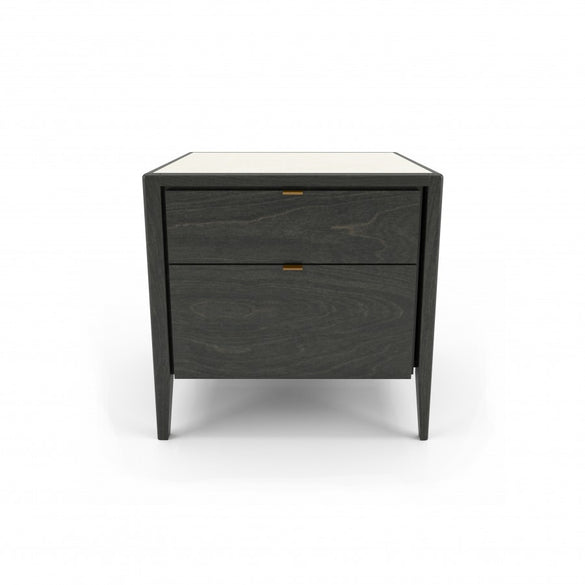 Huppe QS Winston 2-Drawer Nightstand