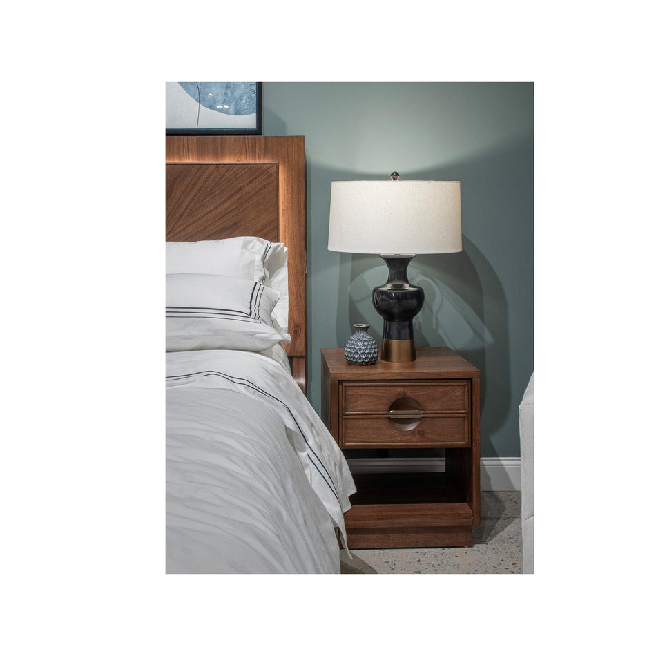 Magnussen Home Selena Brown Open Nightstand