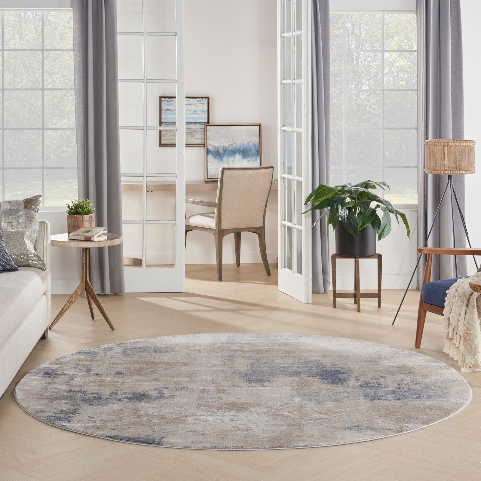 Nourison Rustic Textures RUS02 Modern Indoor Rug