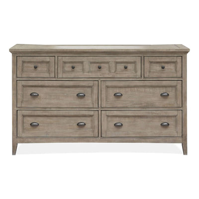 Magnussen Home Paxton Place Dovetail Grey Drawer Dresser