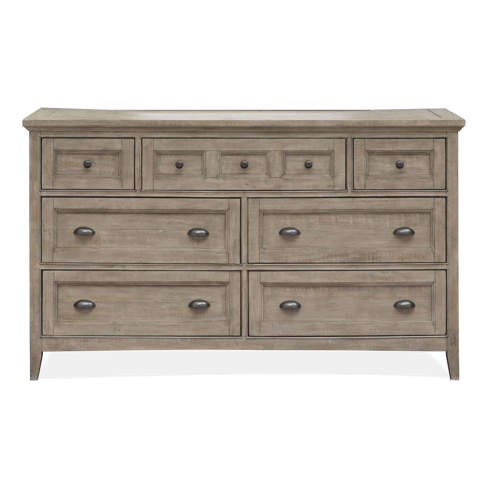 Magnussen Home Paxton Place Dovetail Grey Drawer Dresser
