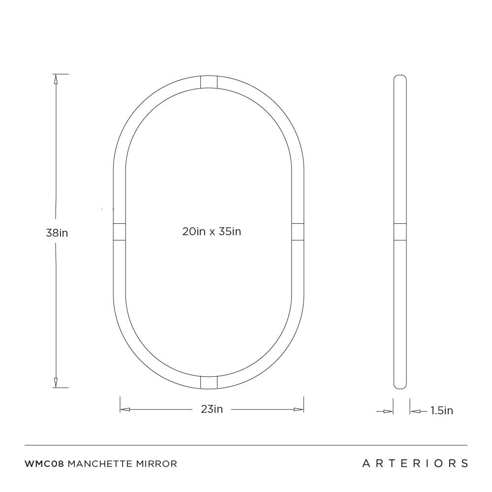 Arteriors Manchette Mirror