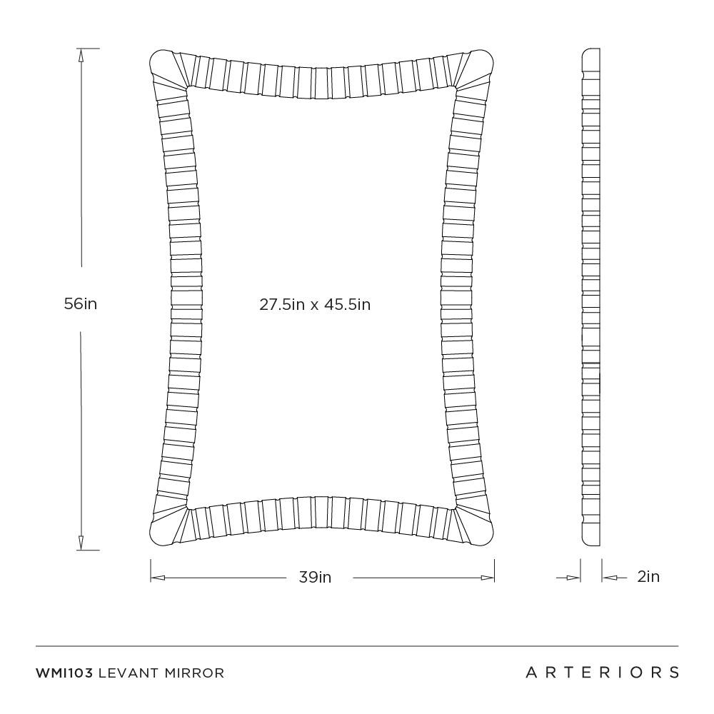 Arteriors Levant Mirror