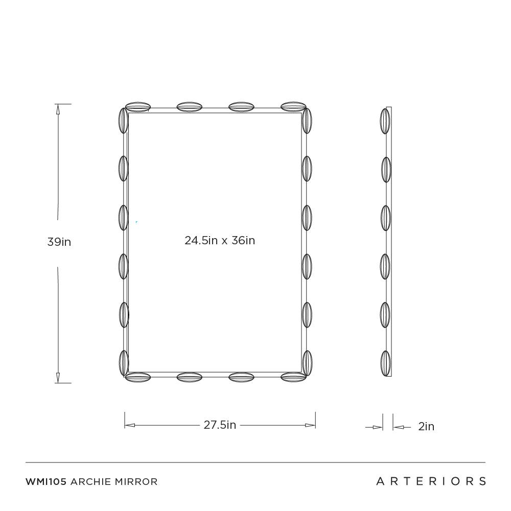 Arteriors Archie Mirror