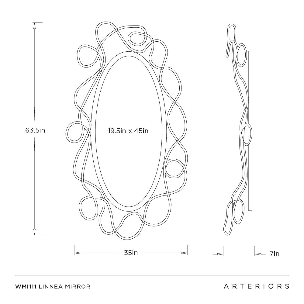 Arteriors Linnea Mirror