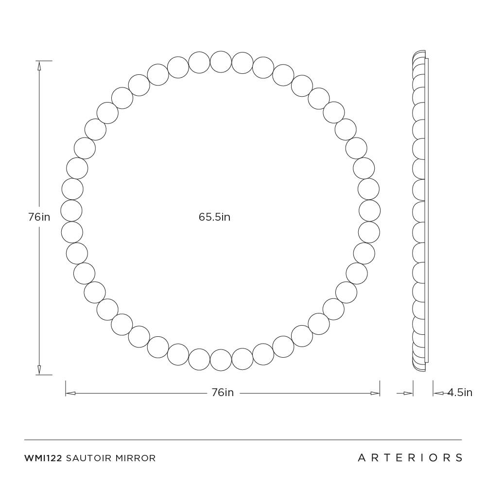 Arteriors Sautoir Mirror
