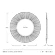 Arteriors Olympia Large Mirror