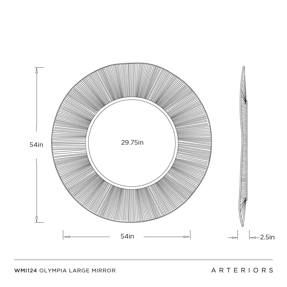 Arteriors Olympia Large Mirror