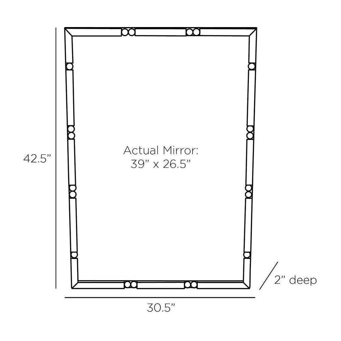 Arteriors Brinkley Mirror