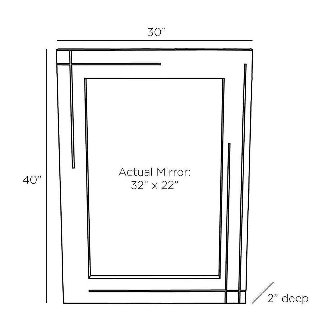 Arteriors Yvette Mirror Clearance