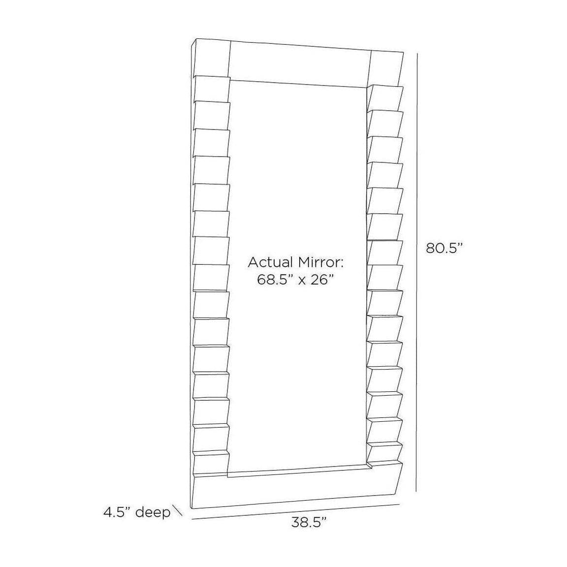 Arteriors Elkins Full Length Mirror