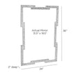 Arteriors Creedence Mirror