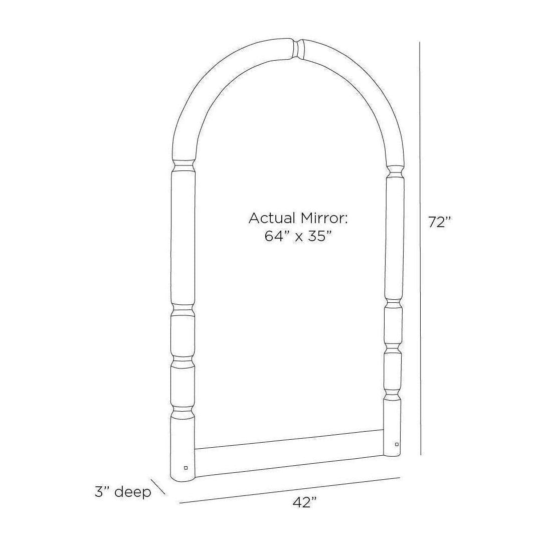 Arteriors Charleston Full Length Mirror