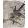 Feizy Clio 39LVF Modern Abstract in Taupe/Brown/Black