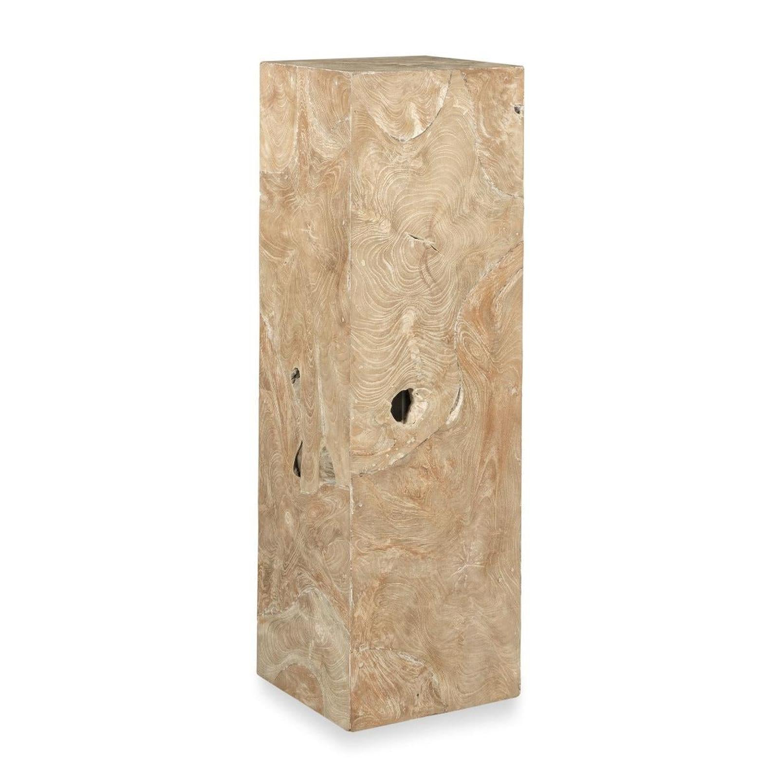 Woodbridge Furniture Teak Cube Pedestal - 48