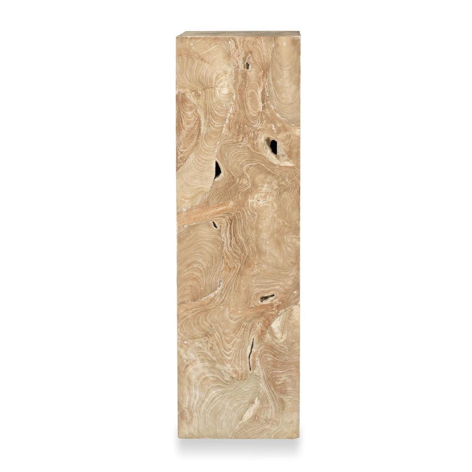 Woodbridge Furniture Teak Cube Pedestal - 48