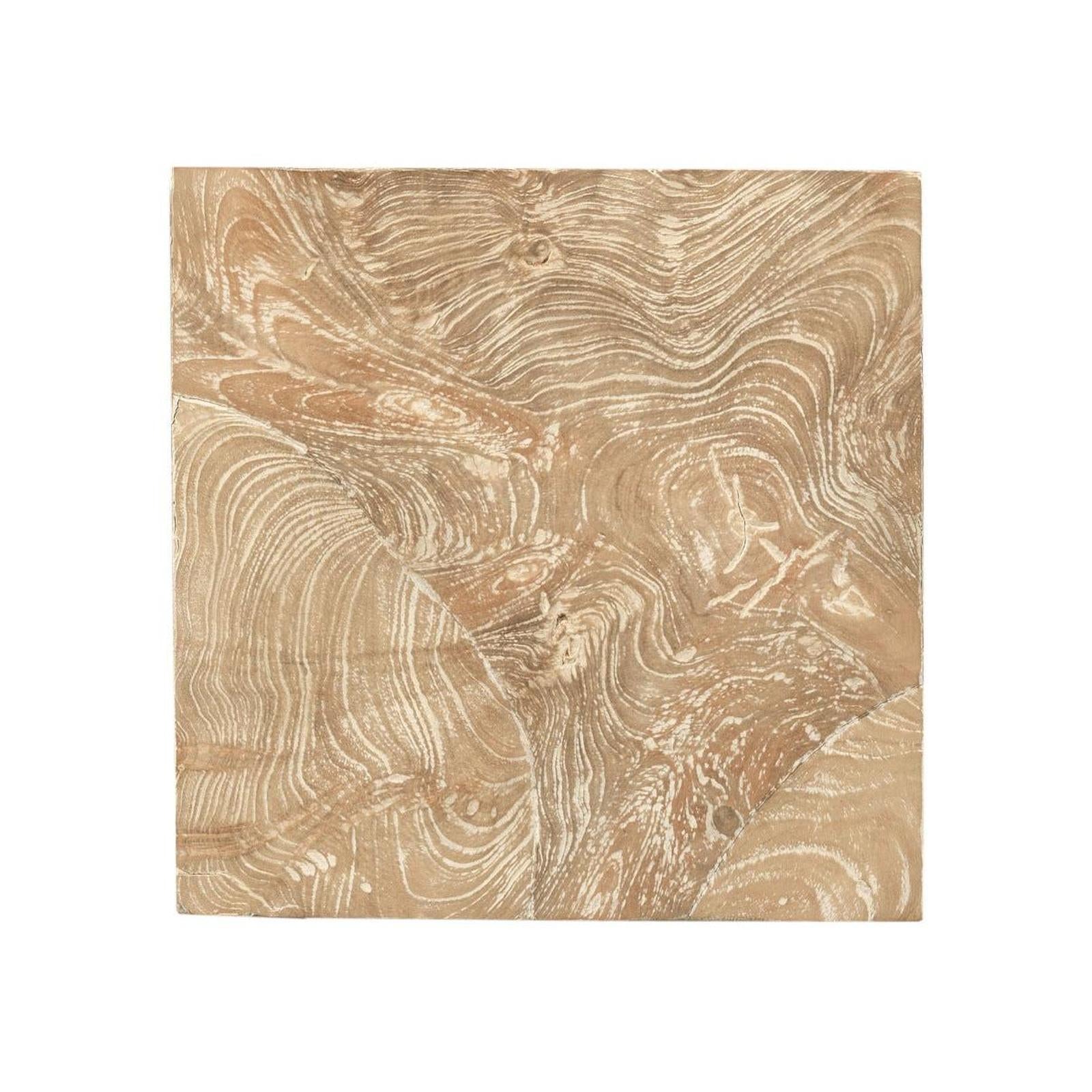 Woodbridge Furniture Teak Cube Pedestal - 48