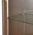 Michael Amini West Kensington Display Cabinet - Medium Espresso
