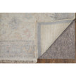 Feizy Caldwell 8976F Transitional Floral & Botanical Rug in Ivory/Tan/Blue