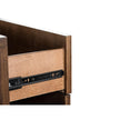 Magnussen Home Selena Brown Double Drawer Dresser With Landscape Mirror