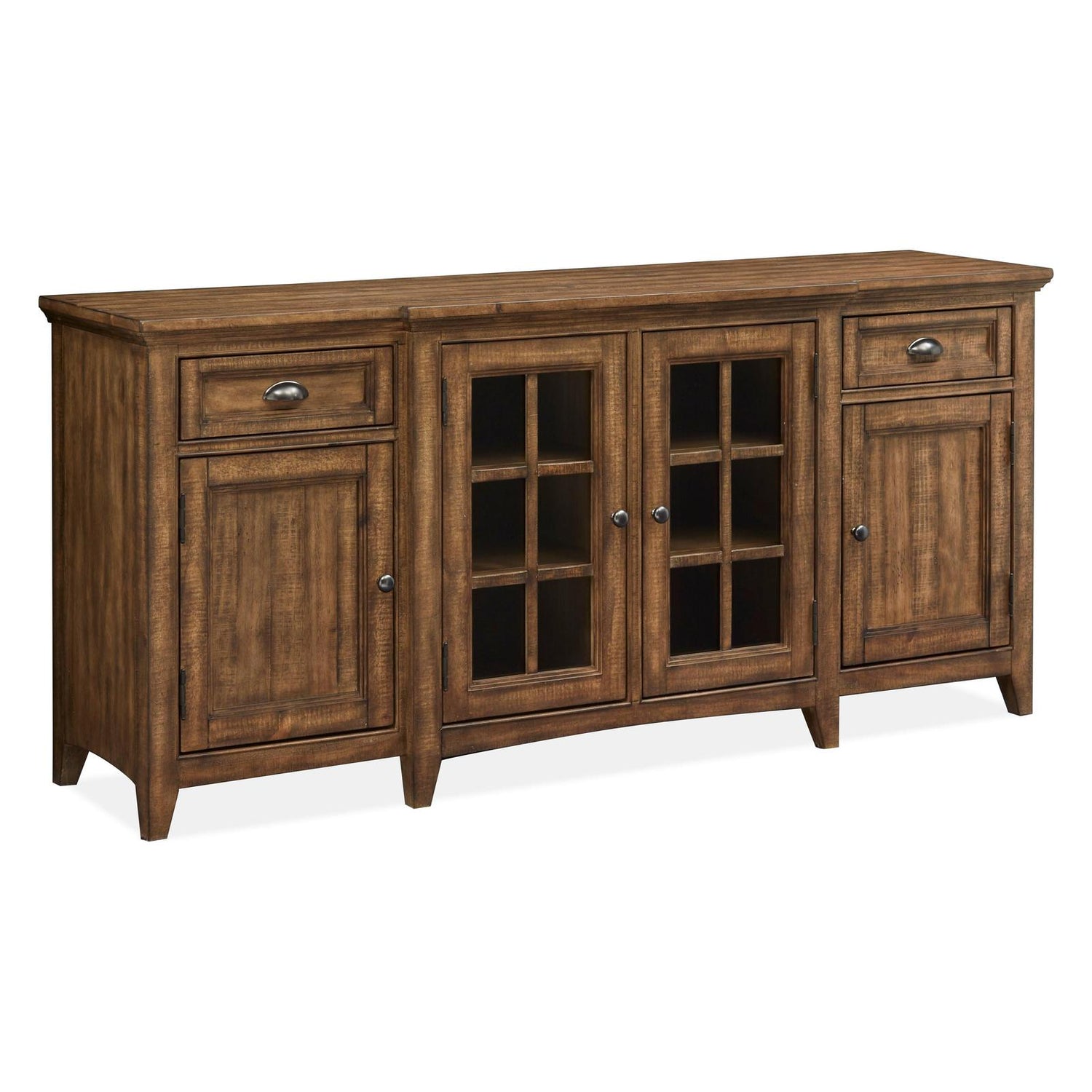 Magnussen Home Bay Creek Toasted Nutmeg Console