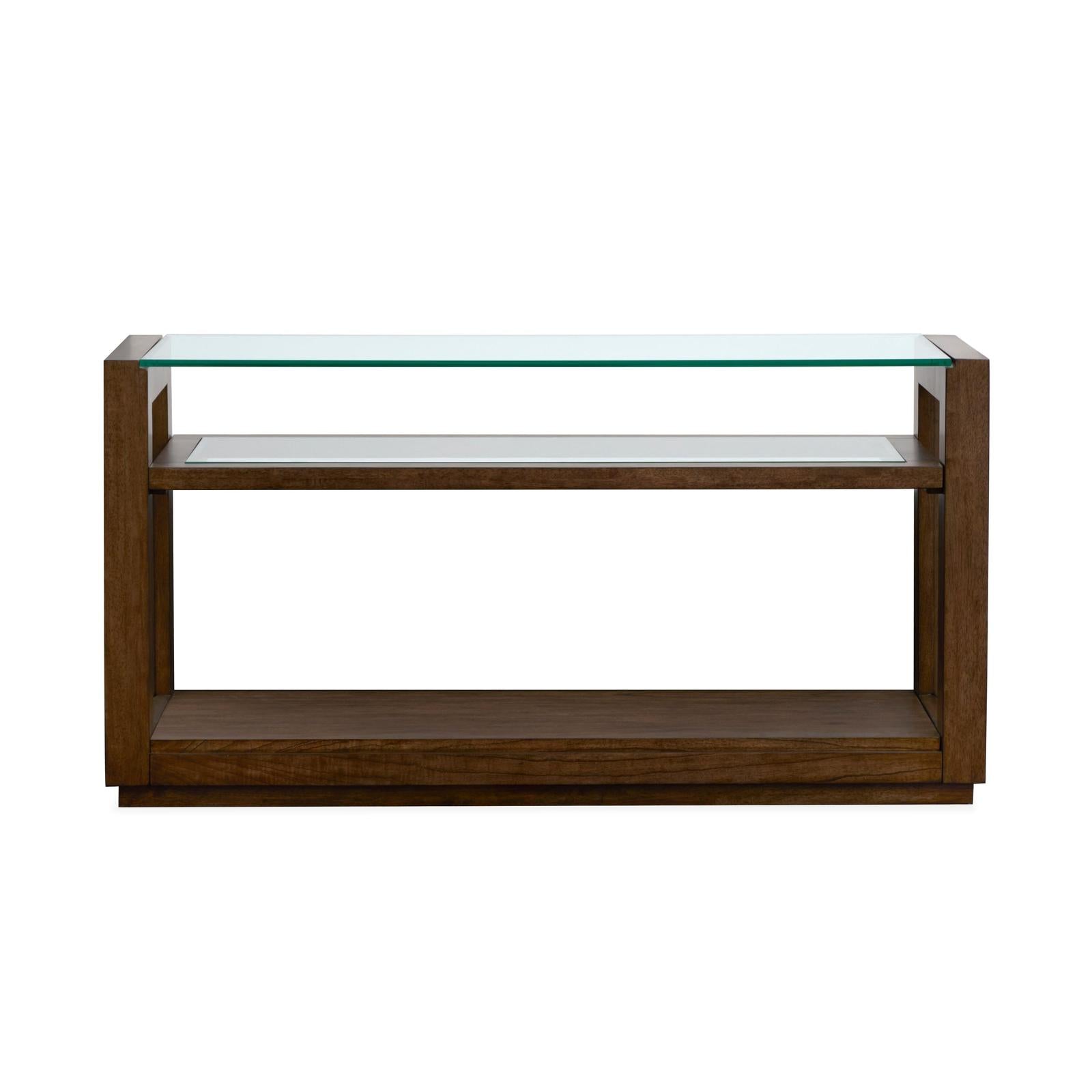 Magnussen Home Sebastian Cinnamon Rectangular Sofa Table