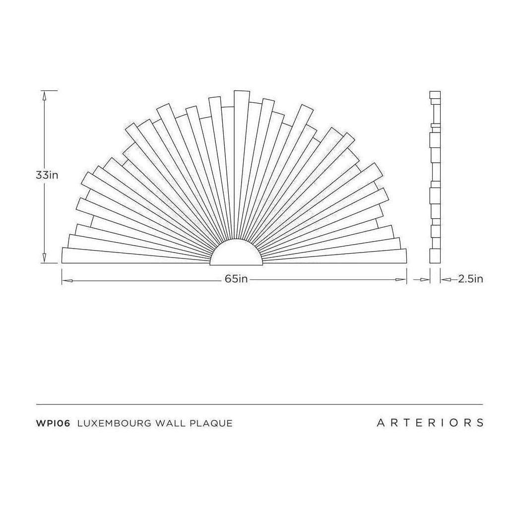 Arteriors Luxembourg Wall Plaque