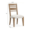 Magnussen Home Plum Creek Upholstered Side Chair Set of 2