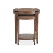 Magnussen Home Kaysen Wallaby And Matte Black End Table
