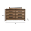 Magnussen Home Callisto Bourbon Brown Double Drawer Dresser