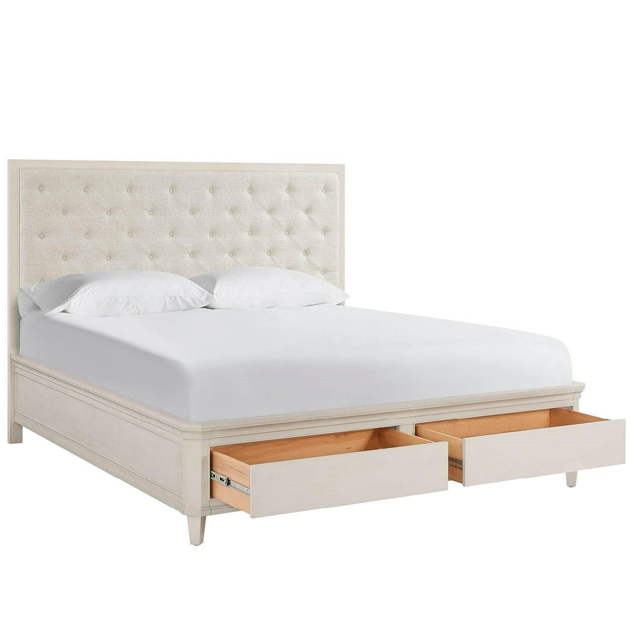 Universal Furniture Birchaven Panel Upholstered Storage Bed