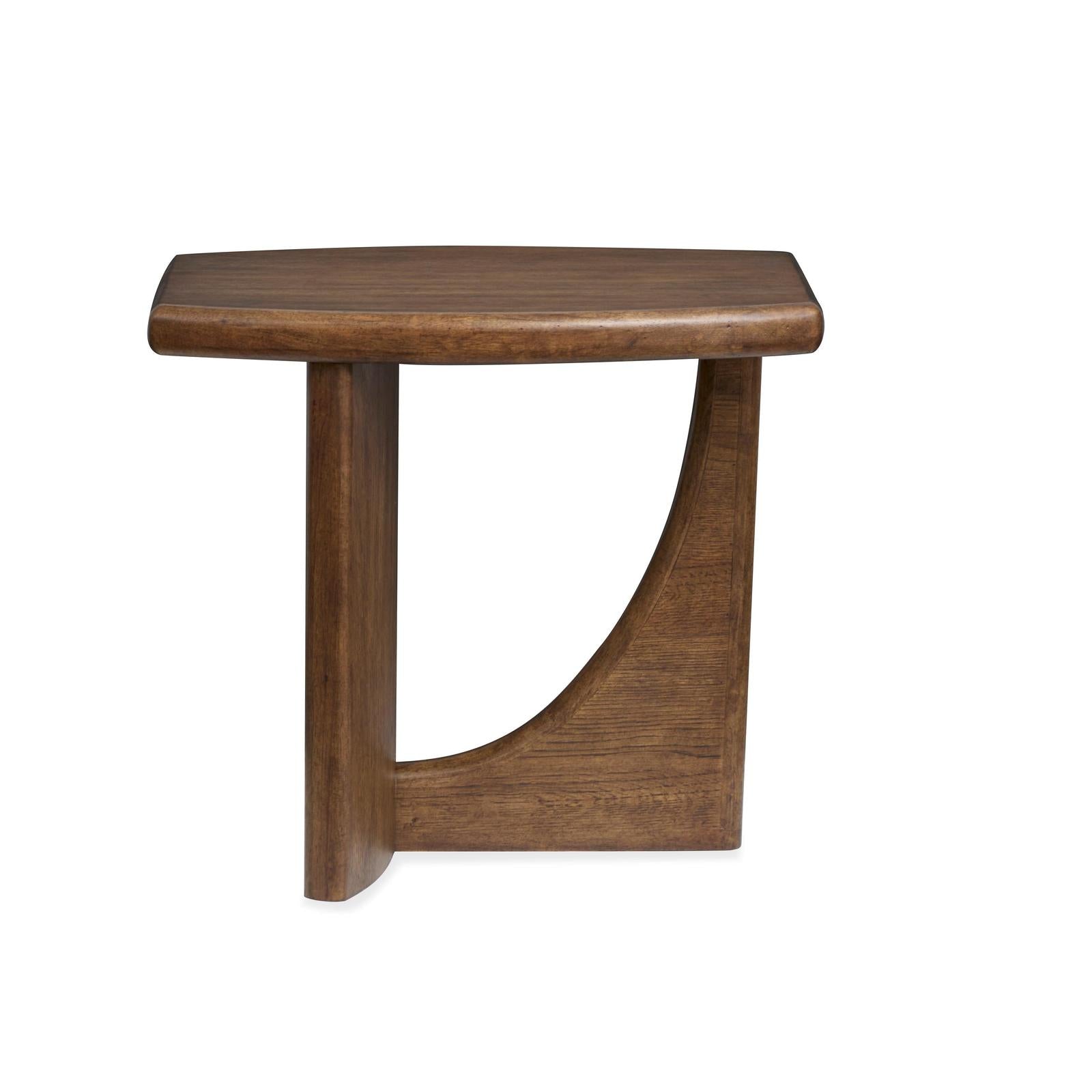 Magnussen Home Phoebe Sienna Brown Rectangular End Table