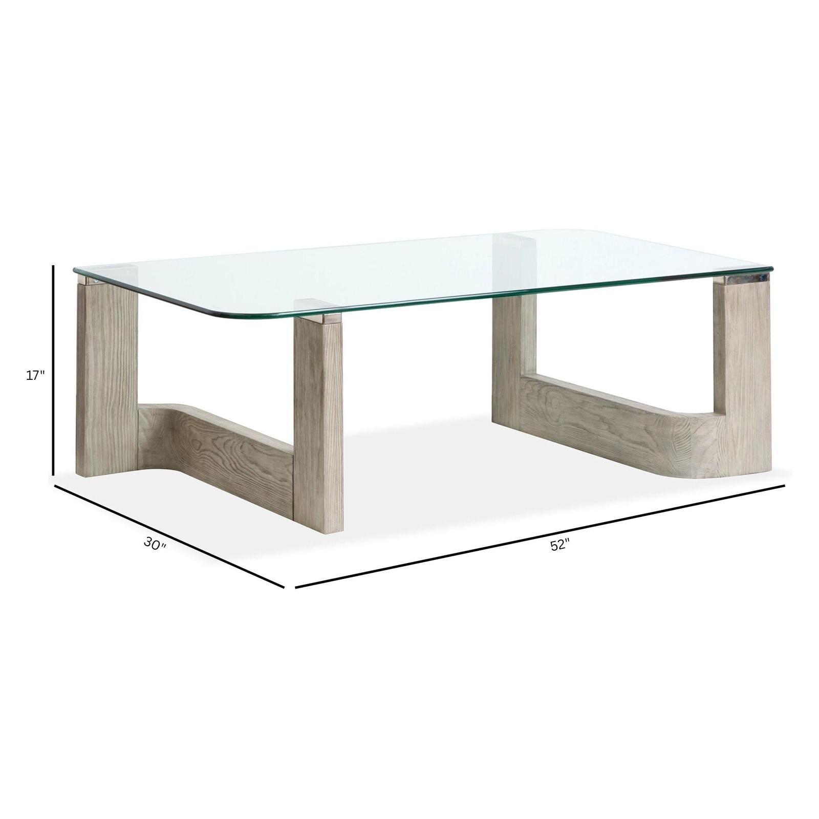 Magnussen Home Bartlett Smokey Pine Rectangular Cocktail Table