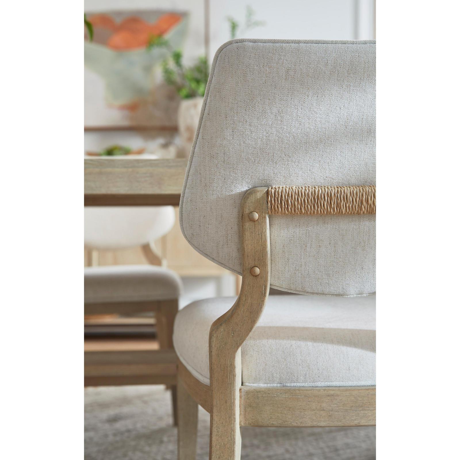 Salt Life Home Sunset Cove Sanibel Brown Upholstered Side Chair Two Pack II