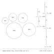 Arteriors Kensey Wall Sculptures Set of 5