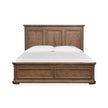 Magnussen Home Adler Court Florentine Walnut Panel Bed