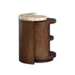 Magnussen Home Mcpherson Burnt Umber End Table