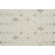 Feizy Anica 8011F Transitional Trellis & Lattice Rug in Ivory/Tan/Silver