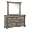 Pulaski Furniture Madison Ridge Heritage Taupe 10 Drawer Dresser