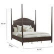 Pulaski Furniture Asher Park Piano Brown Poster Bed
