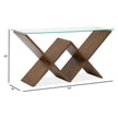 Magnussen Home Vector Russet Rectangular Sofa Table