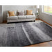 Feizy Anya 8921F Transitional Abstract Rug in Gray/Blue/Ivory