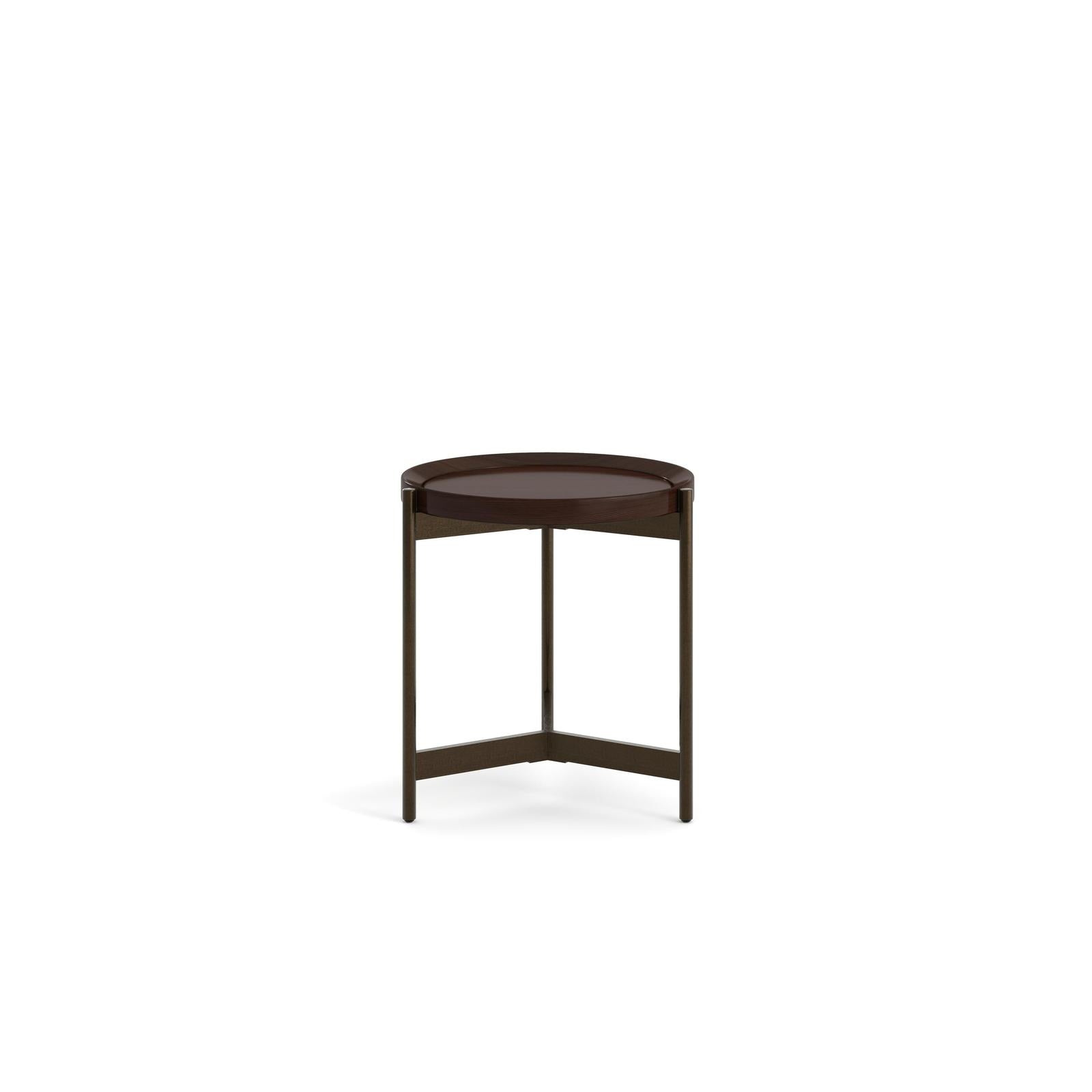 Magnussen Home Wren Dark Brown Tray End Table