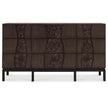 Pulaski Furniture Modern Mosaic Brown Dresser