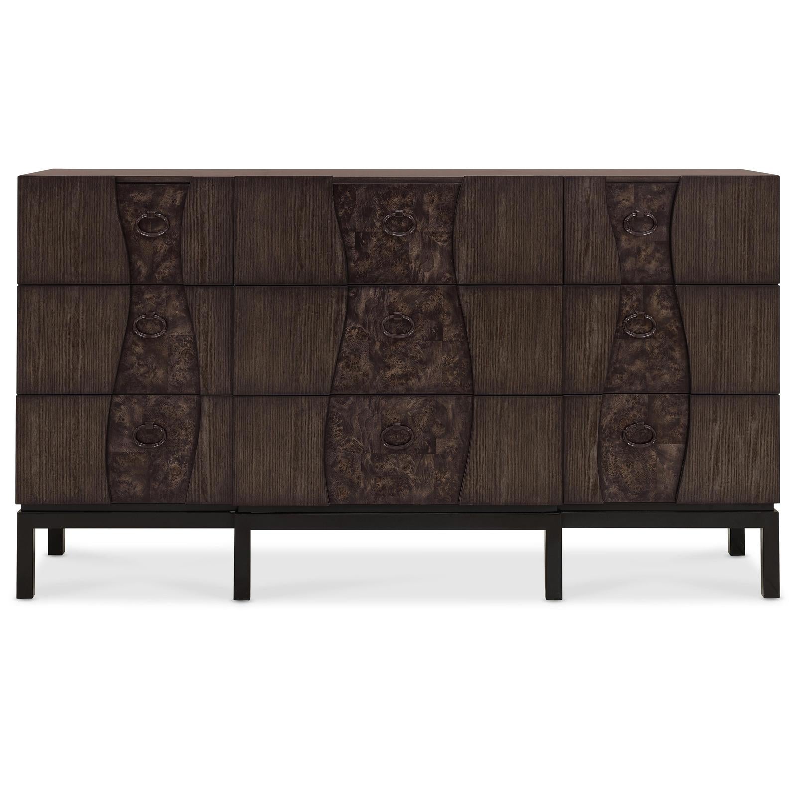 Pulaski Furniture Modern Mosaic Brown Dresser