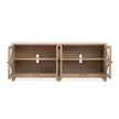 Magnussen Home Coventry Honey Wheat Console Sofa Table